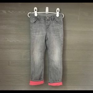 Gap fleece lined jeans